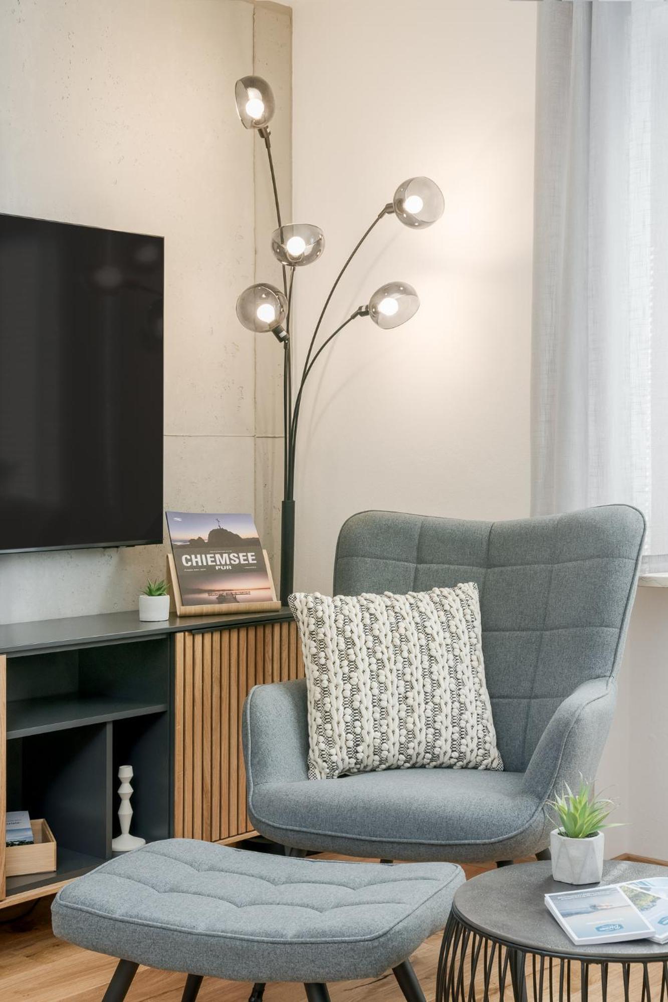 Fenjoy Design Studio Apartment Bernau am Chiemsee Luaran gambar